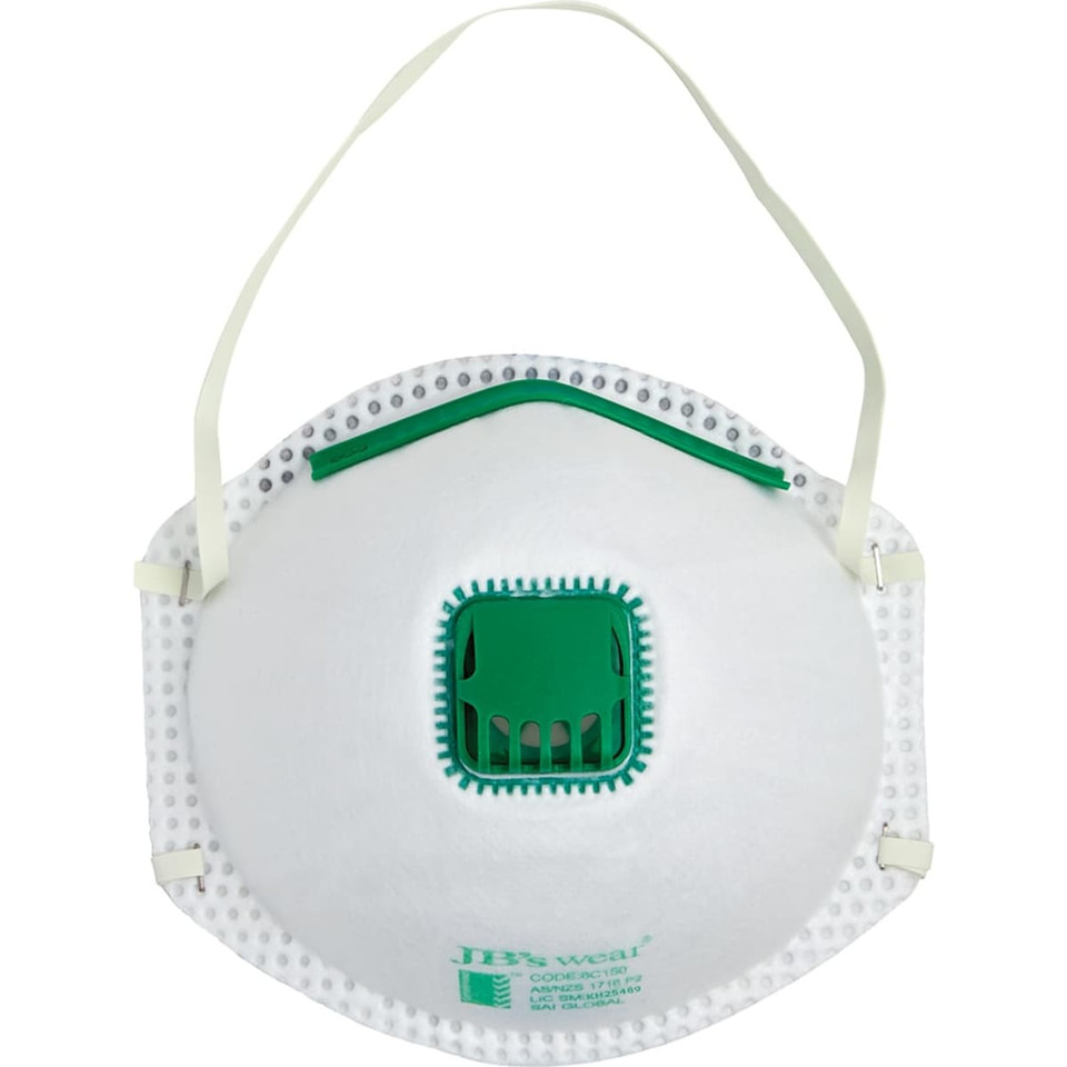 JB's P2 Respirator With Valve (12 Pc)