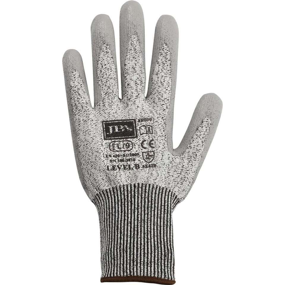 JB's Pu Breathable Cut Resist Level B Glove (12 Pk)