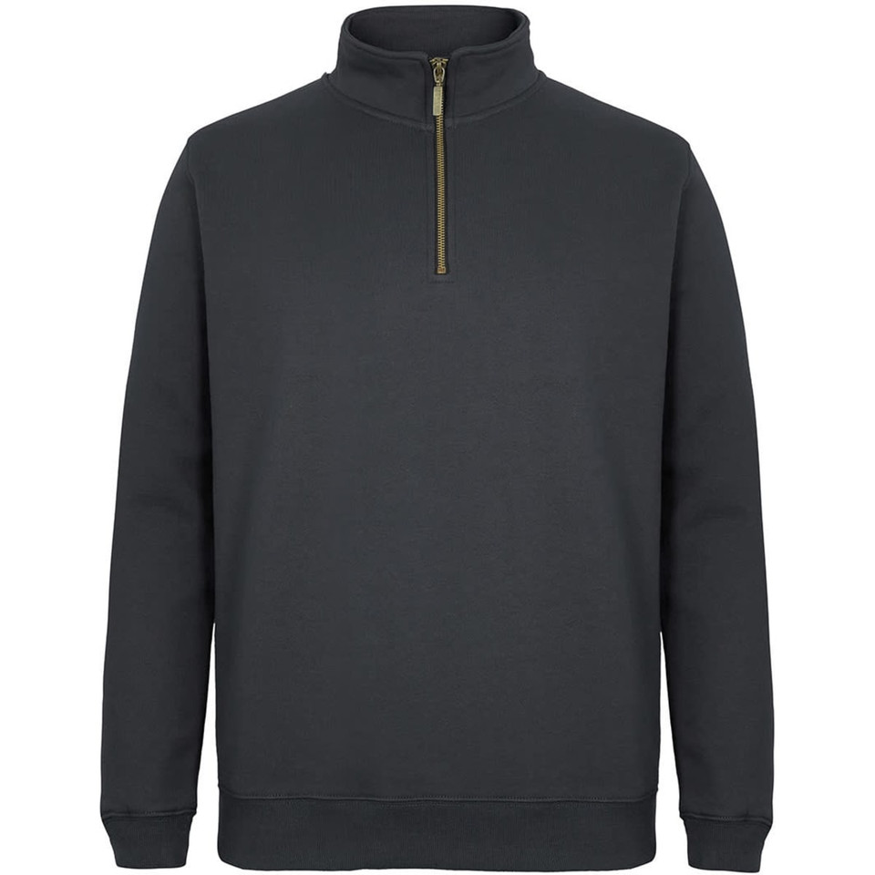 C of C  Brass 1/2 Zip Sweat