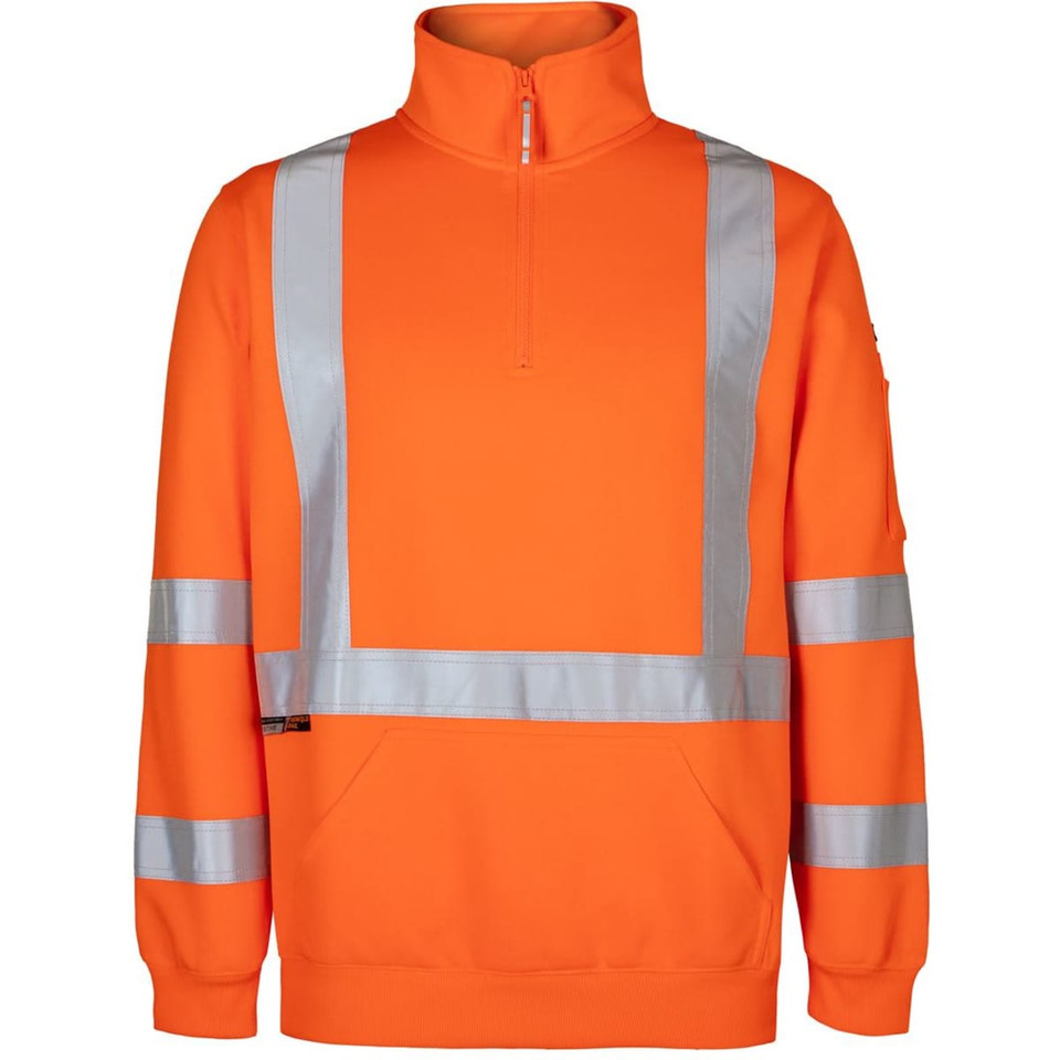 JB's Nsw/Qld Rail (D+N) Xback 1/2 Zip Fleece Orange