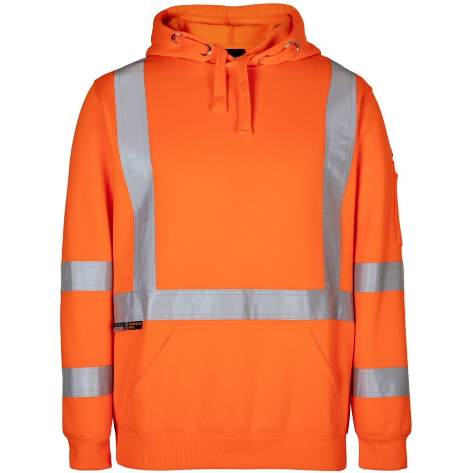 JB's Nsw/Qld Rail (D+N) Xback Hoodie Orange