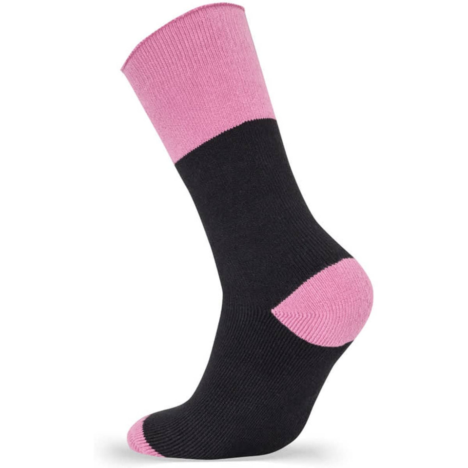 JB's Ladies Work Sock 3 Pack Black/
