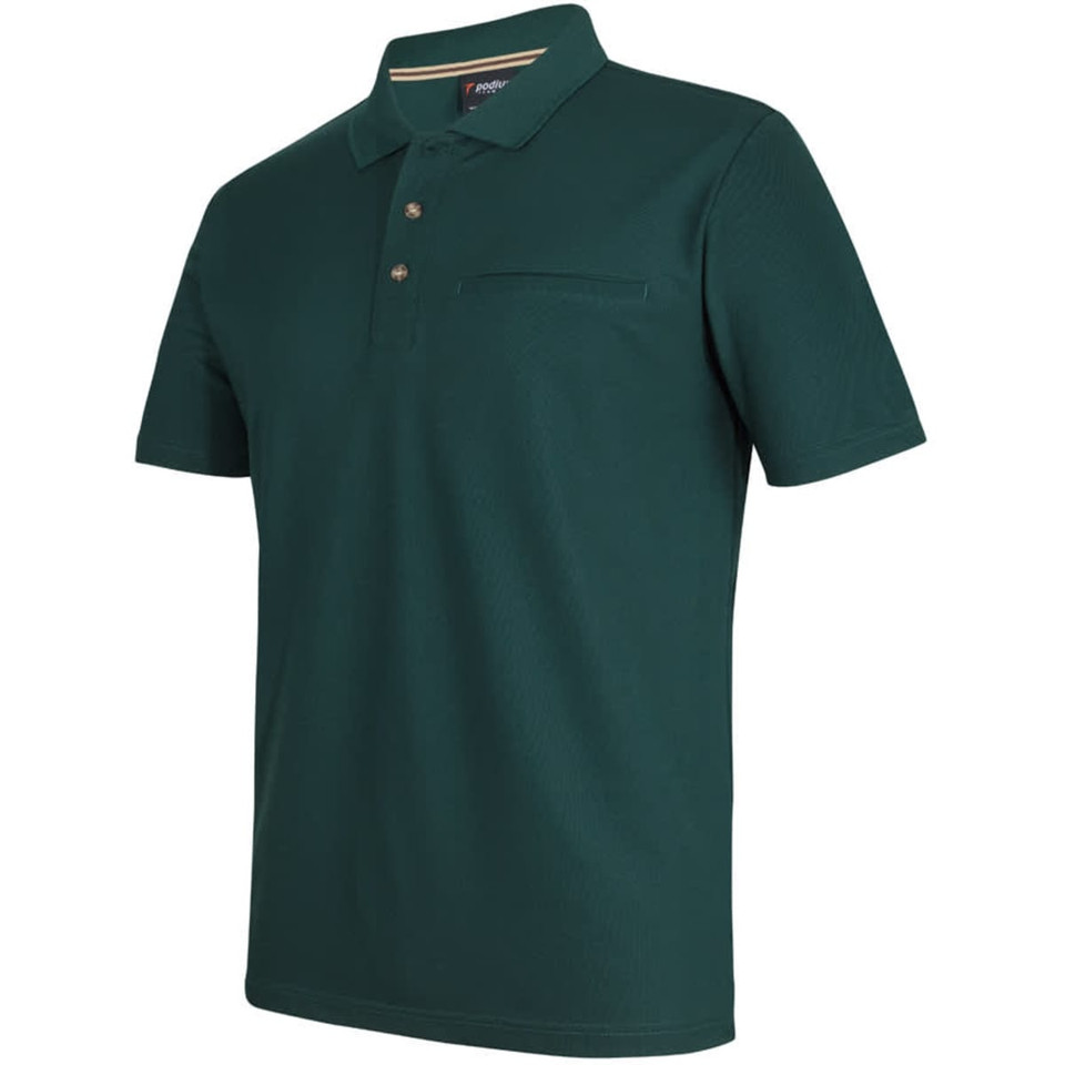 Podium S/S Recycled Polyester Pocket Polo