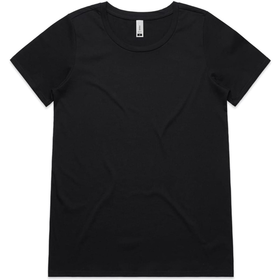 Wo's Shallow Scoop Tee