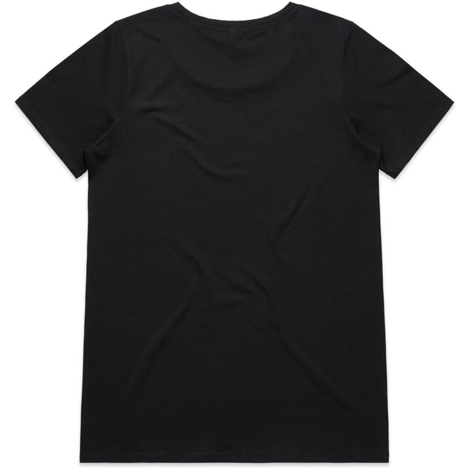 Wo's Shallow Scoop Tee