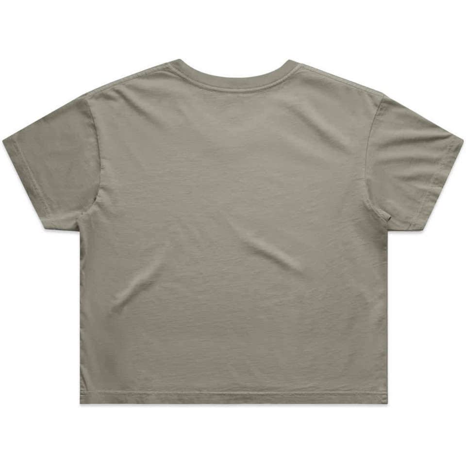 Wo's Faded Crop Tee