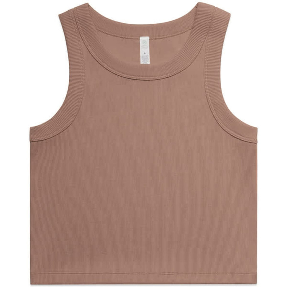 Wo's Organic Rib Crop Tank
