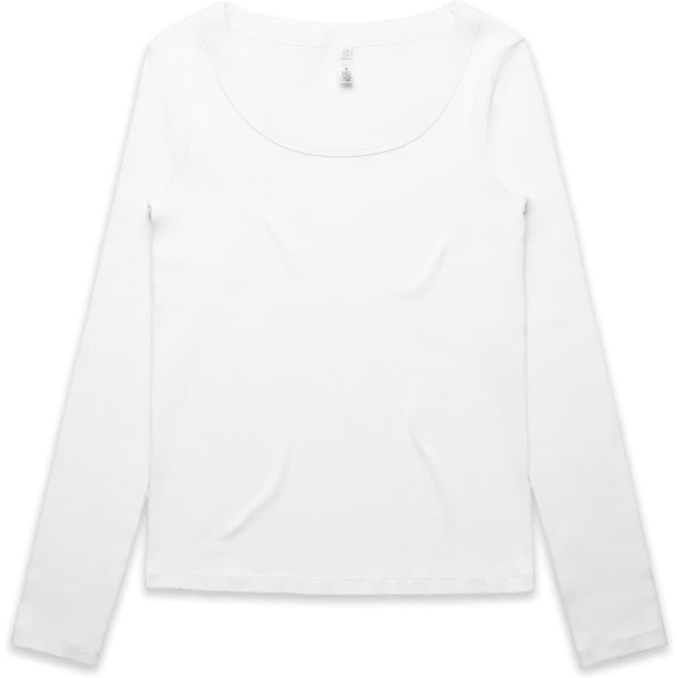 Wo's Organic Baby Rib L/S Tee