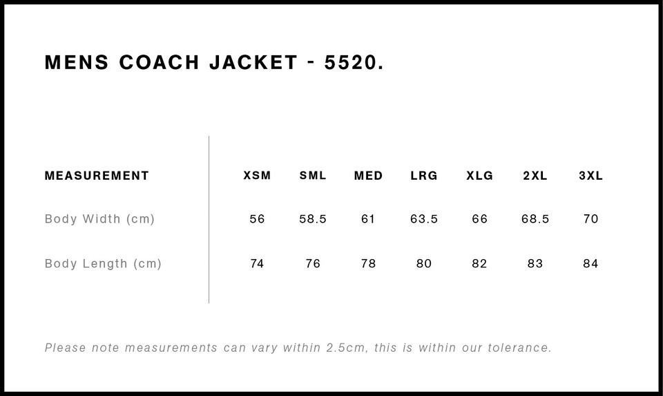 size guide