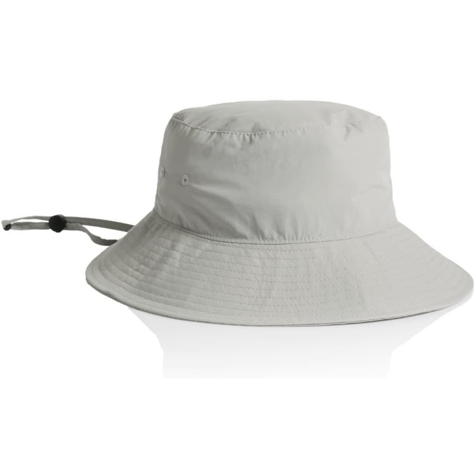 Nylon Wide Brim Bucket Hat