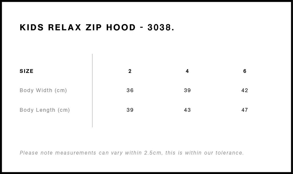 size guide