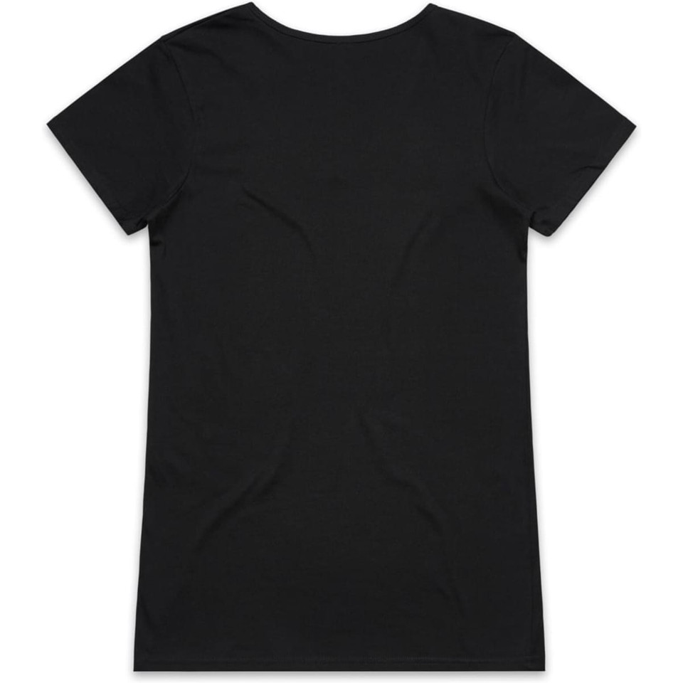 Wo's Bevel V Neck Tee