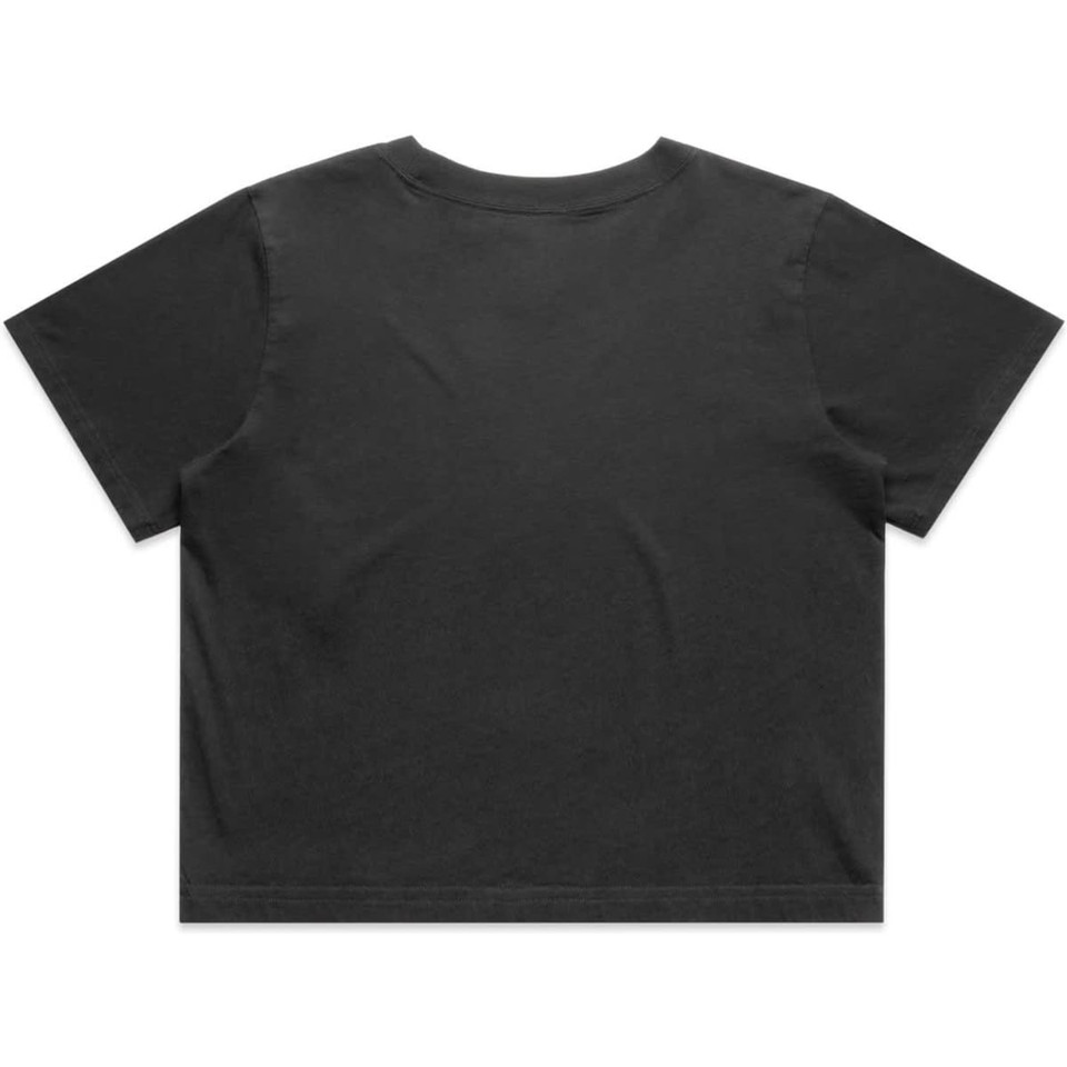Wo's Heavy Faded Crop Tee