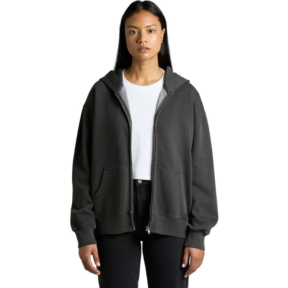 Wo's Relax Faded Zip Hood