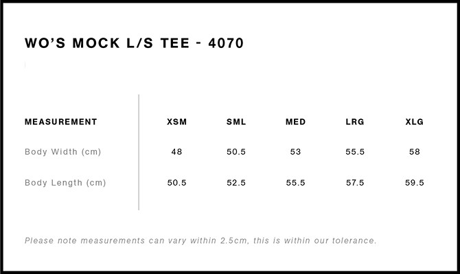 size guide