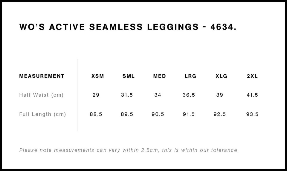 size guide