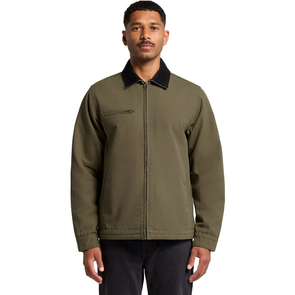 Canvas Cord Collar Jacket