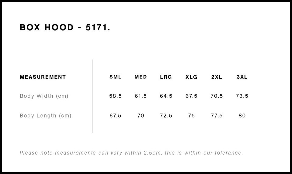 size guide