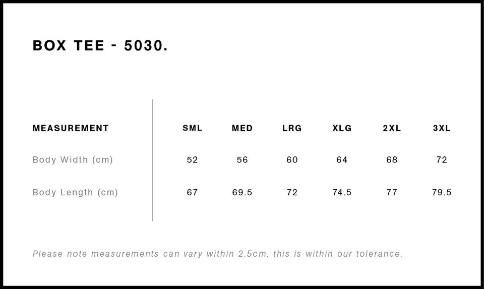 size guide