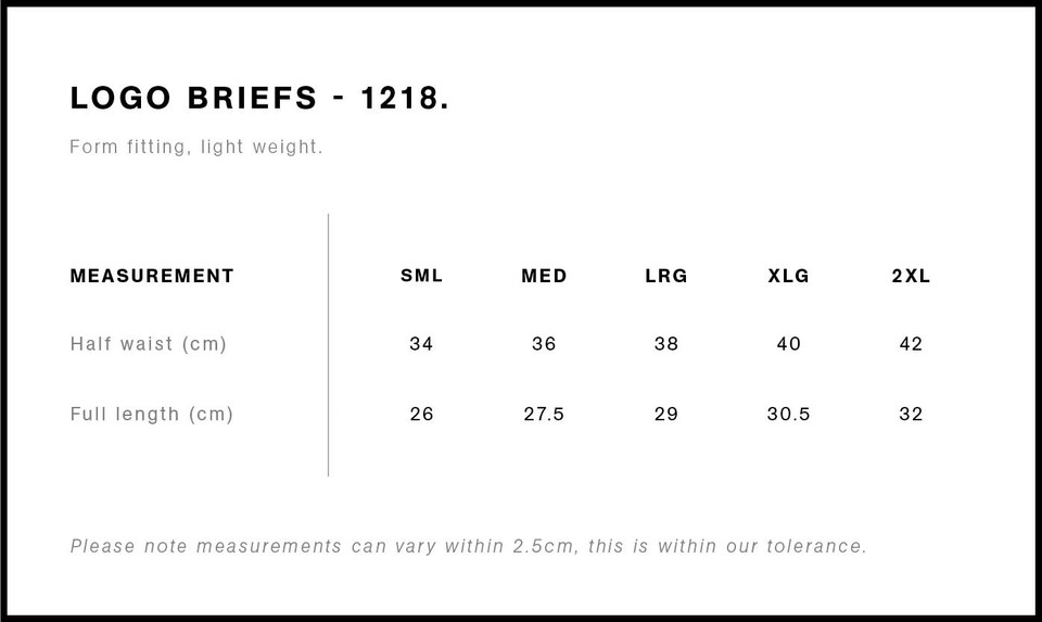 size guide