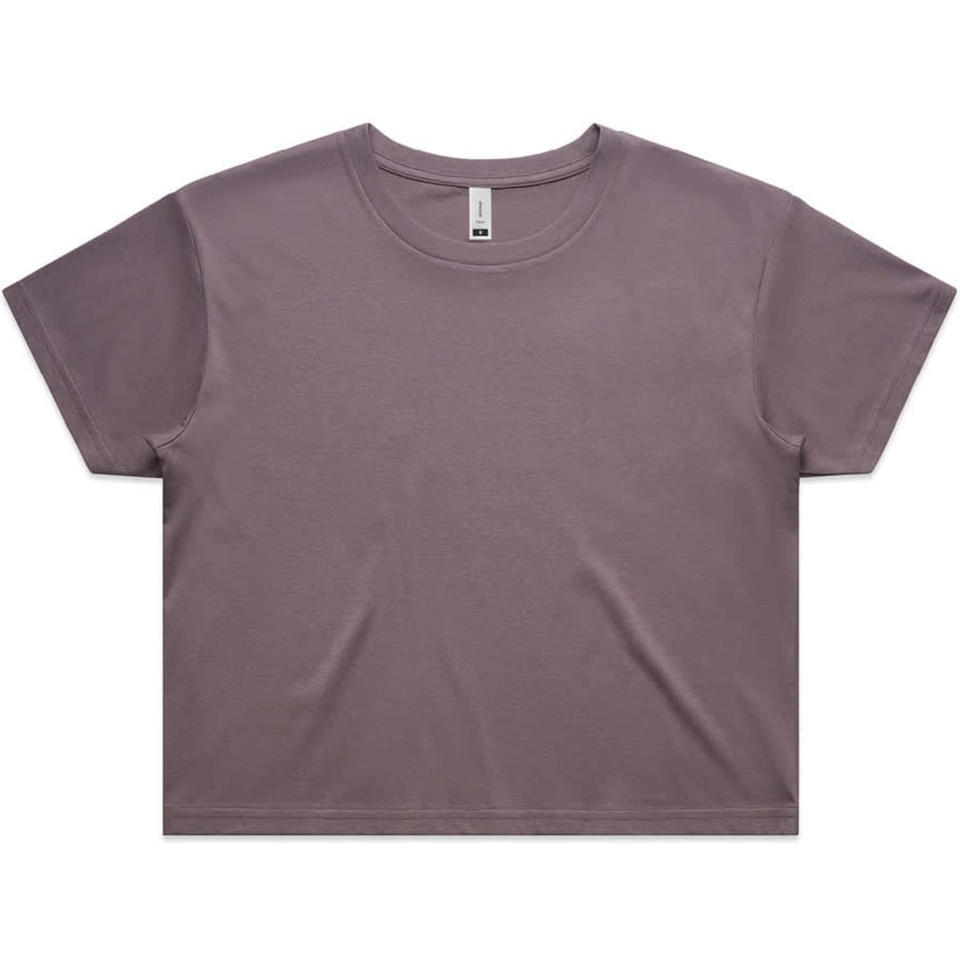 Wo's Faded Crop Tee