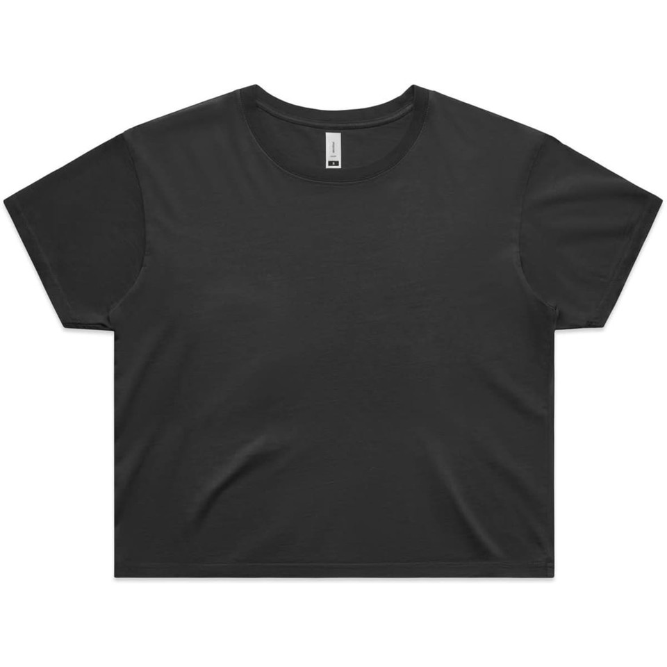 Wo's Faded Crop Tee