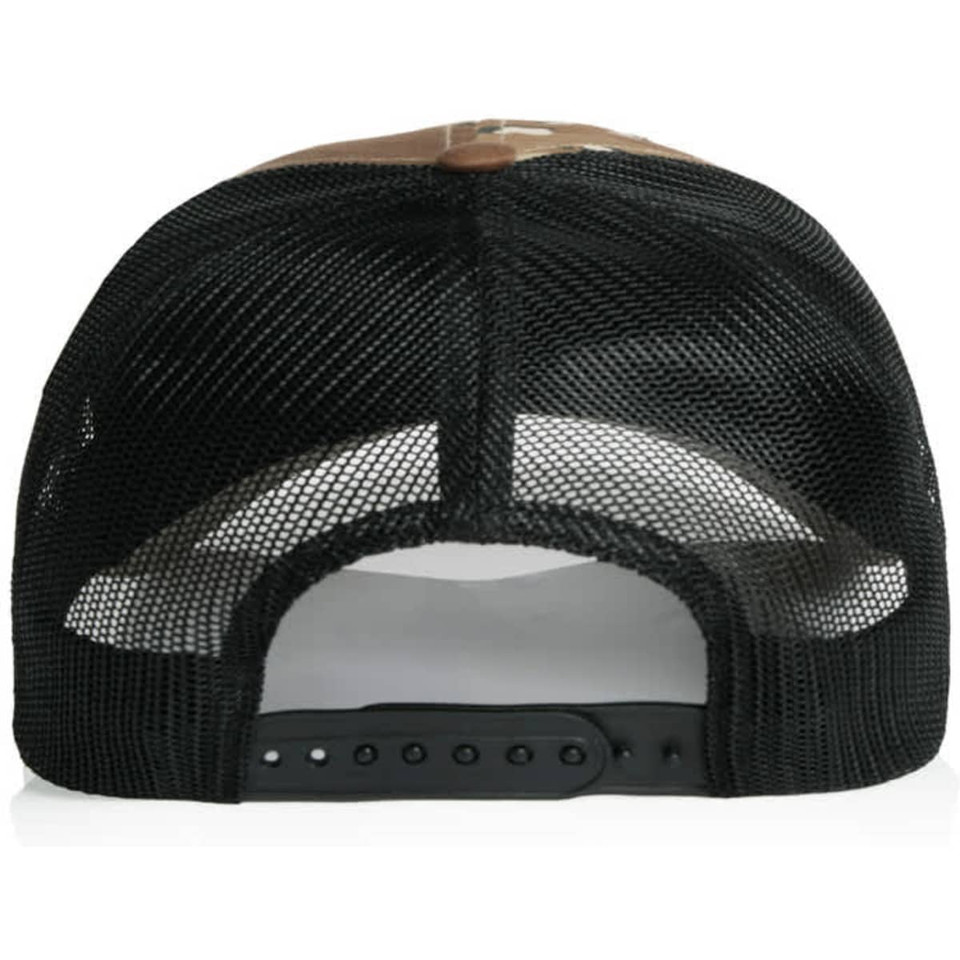 Mesh Contrast Camo Cap