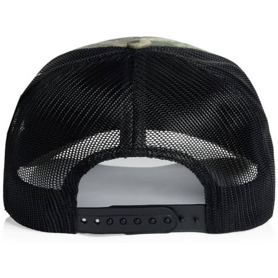Mesh Contrast Camo Cap