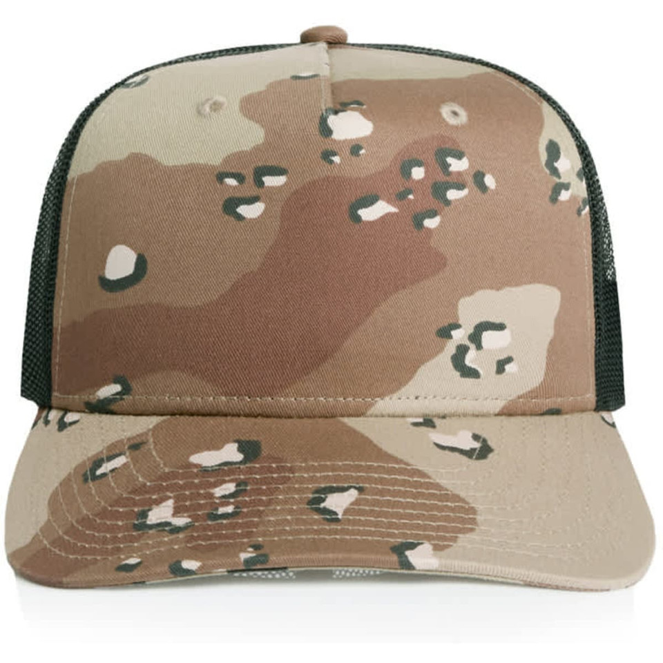 Stock Contrast Camo Trucker