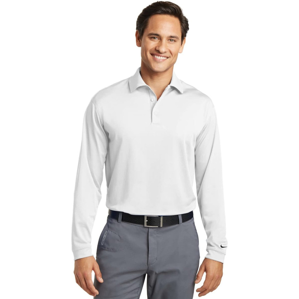 Nike Long Sleeve Dri-FIT Stretch Tech Polo