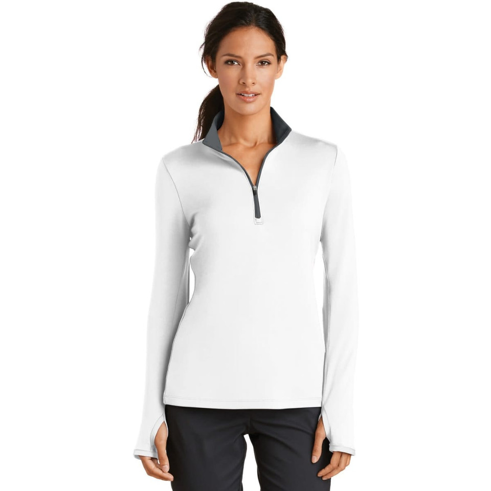 Nike Ladies Dri-FIT Stretch 1/2-Zip Cover-Up