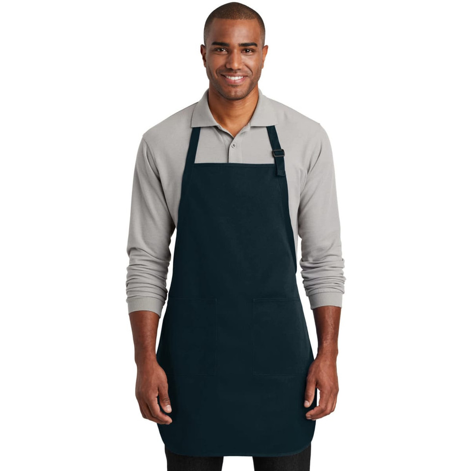 Port Authority  Full-Length Two-Pocket Bib Apron