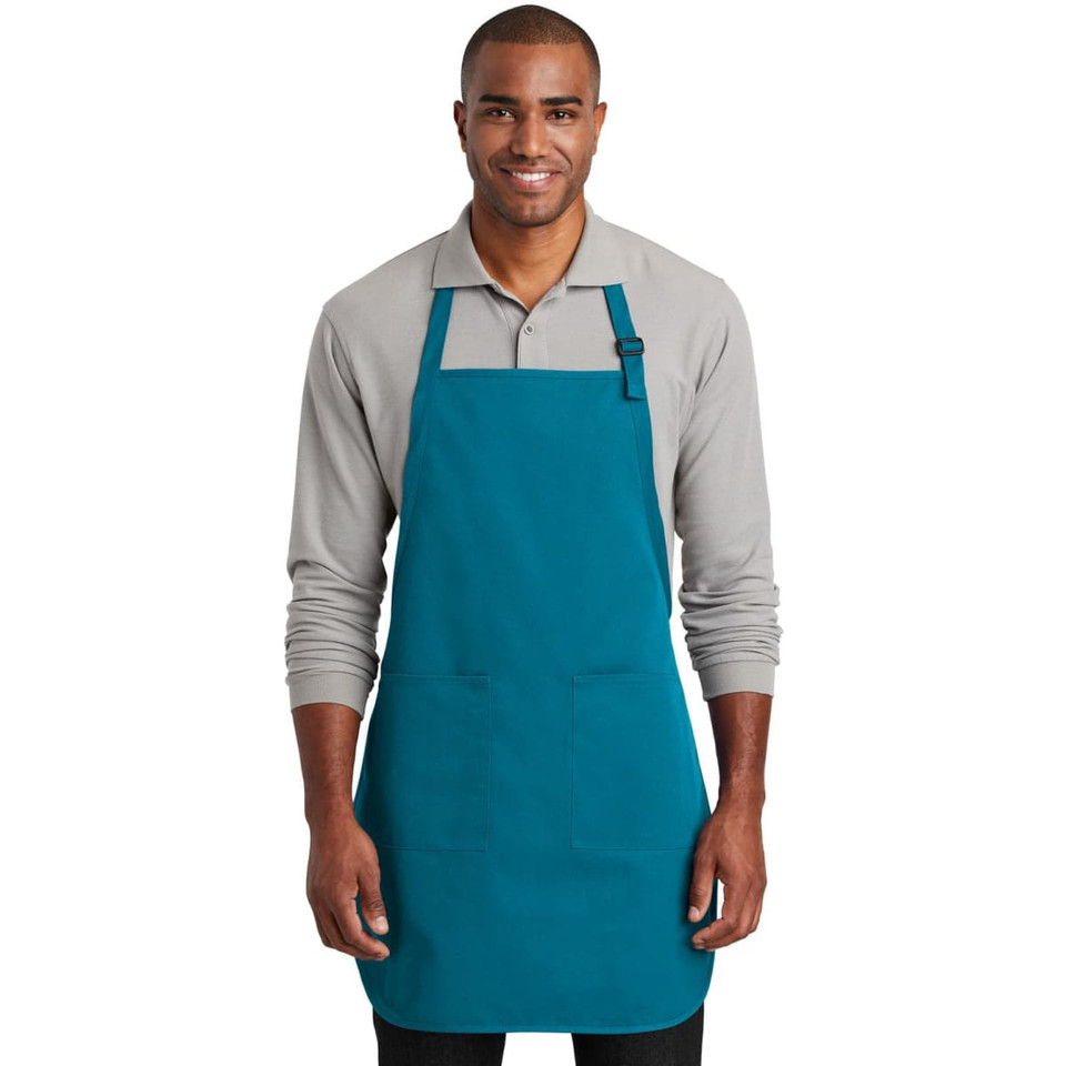 Port Authority  Full-Length Two-Pocket Bib Apron