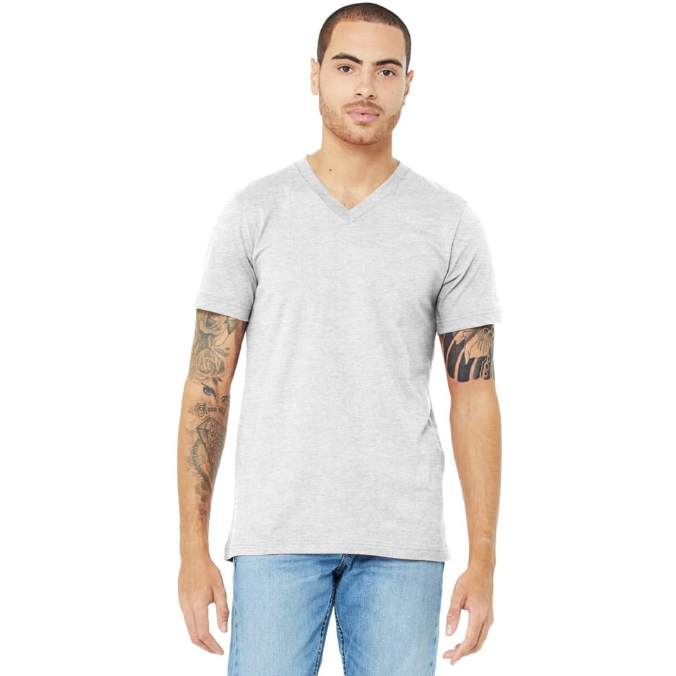BELLA+CANVAS  Unisex Jersey Short Sleeve V-Neck Tee