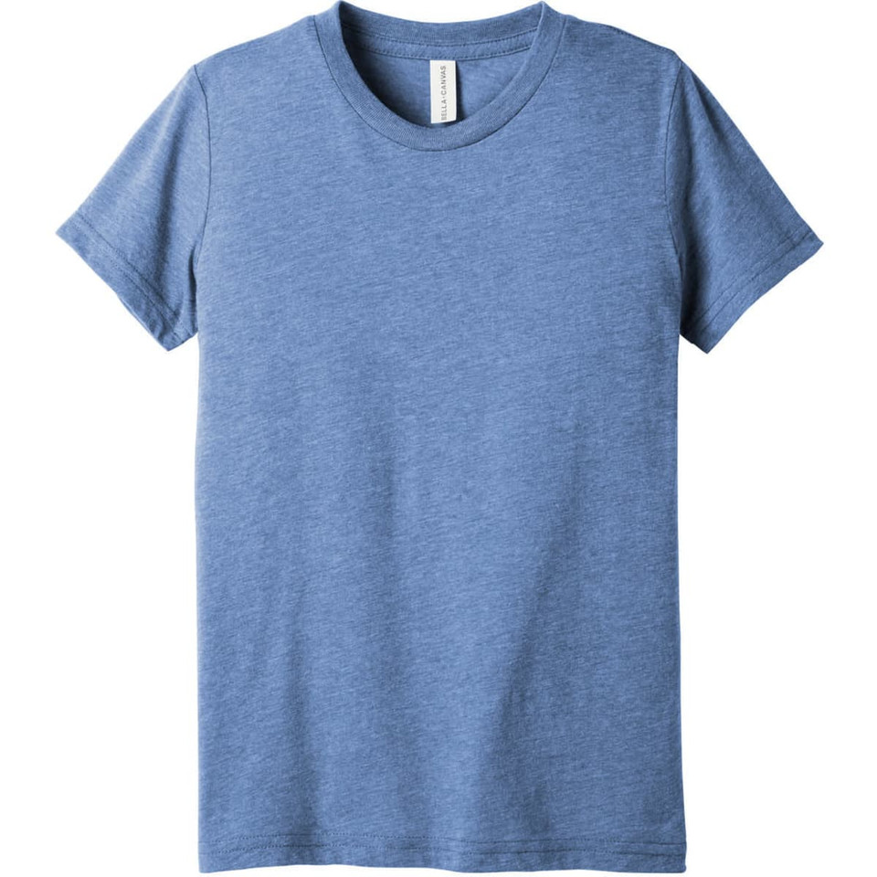 BELLA+CANVAS  Youth Triblend Short Sleeve Tee