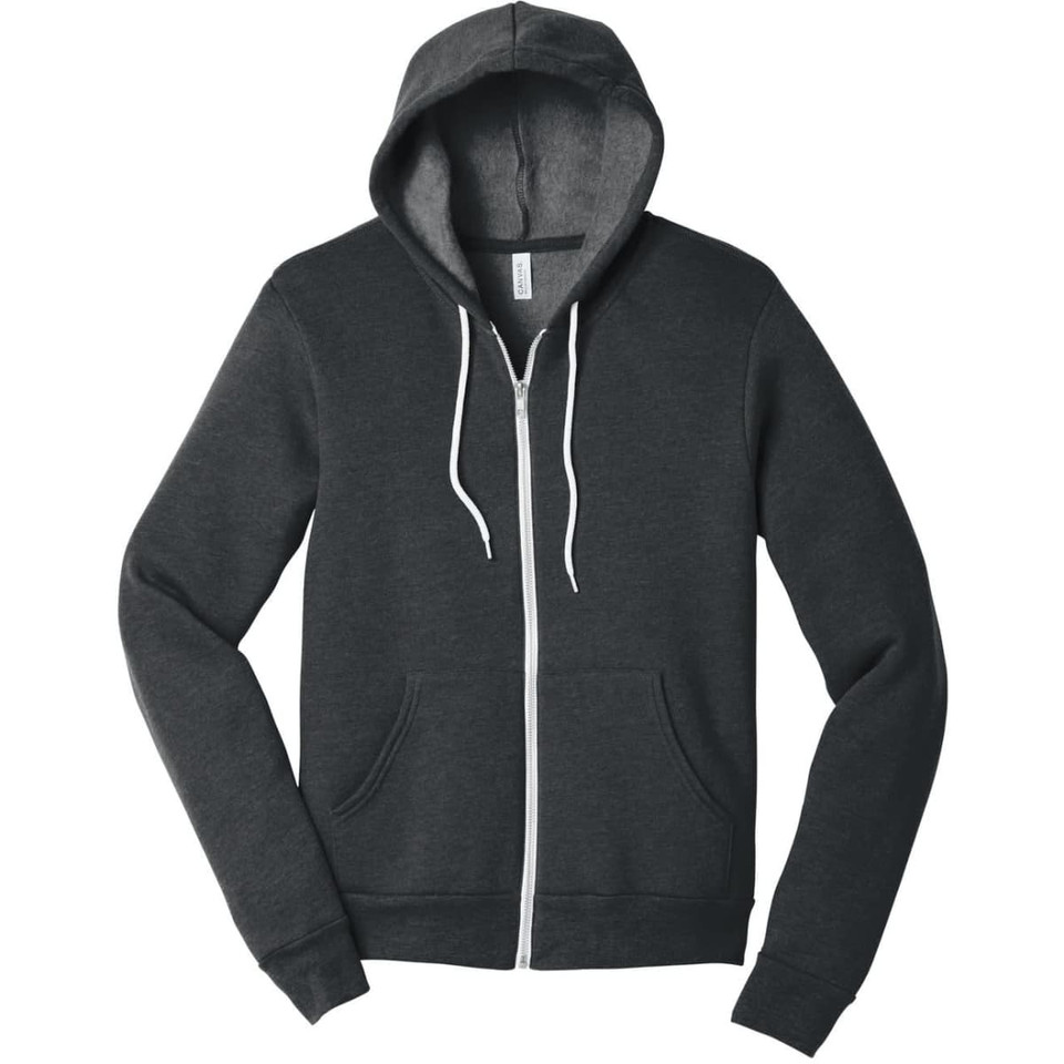 BELLA+CANVAS  Unisex Sponge Fleece Full-Zip Hoodie