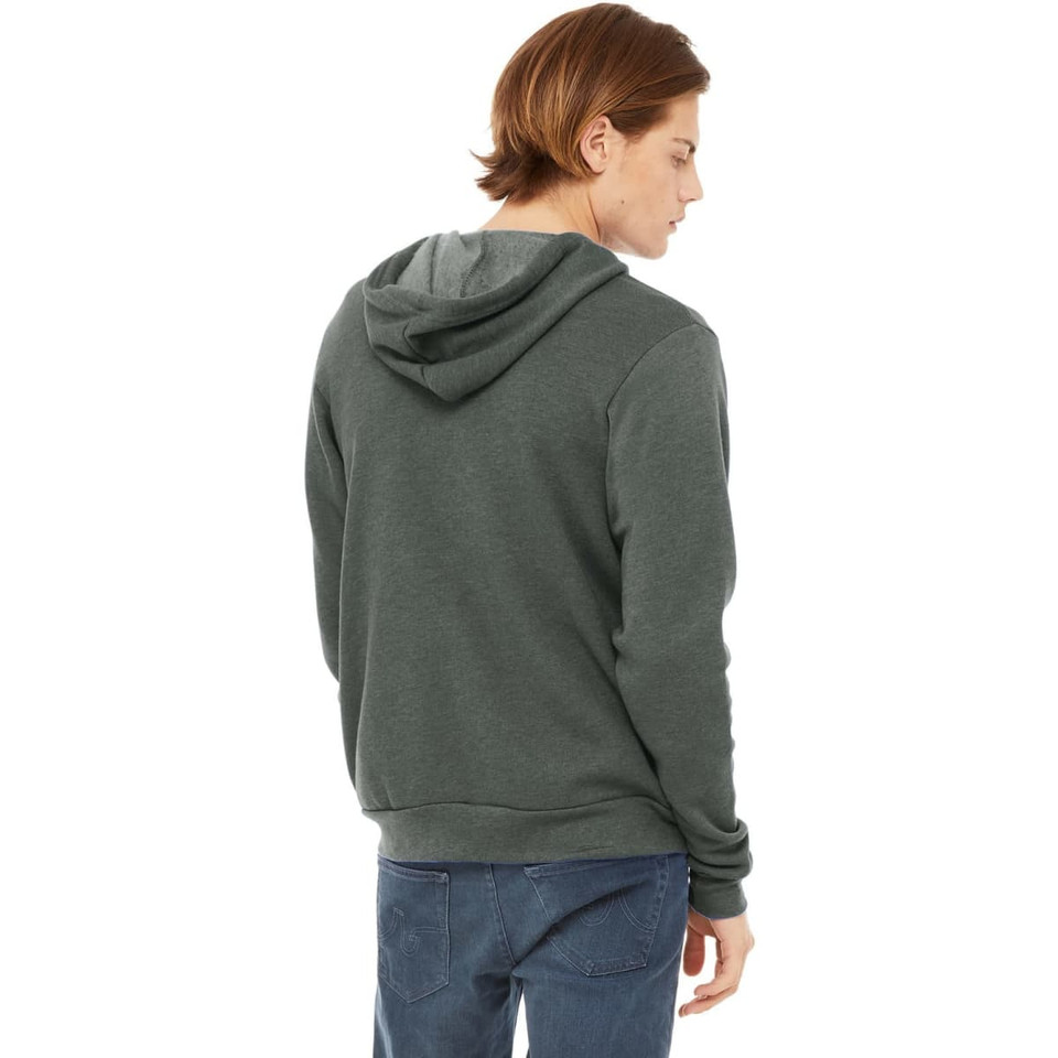 BELLA+CANVAS  Unisex Sponge Fleece Full-Zip Hoodie