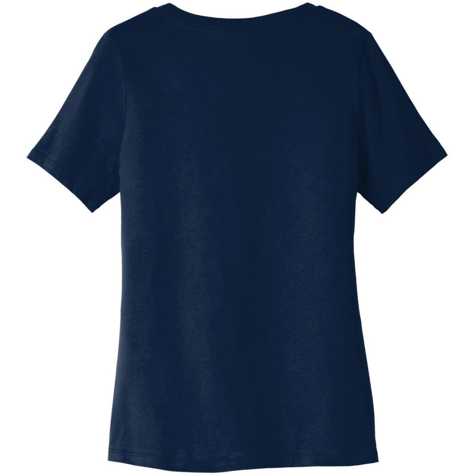 BELLA+CANVAS Women's Relaxed Jersey Short Sleeve V-Neck Tee