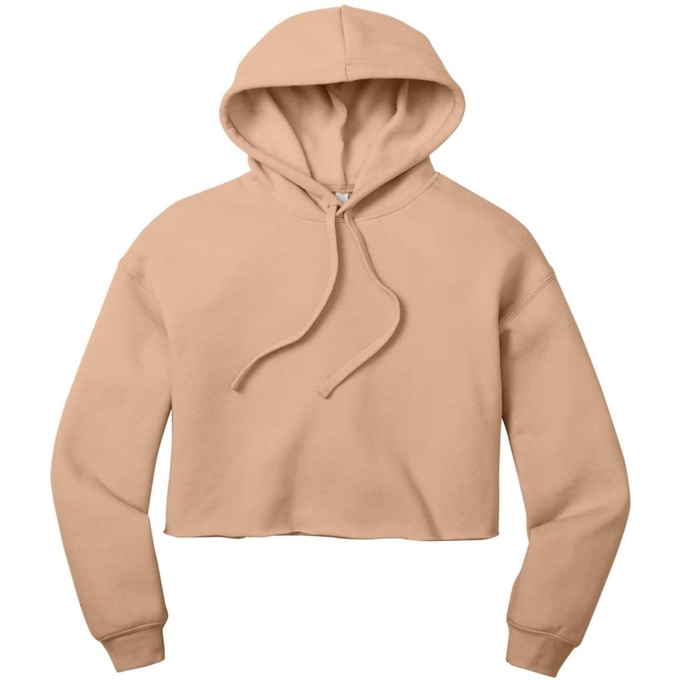 BELLA+CANVAS  Women's Sponge Fleece Cropped Fleece Hoodie