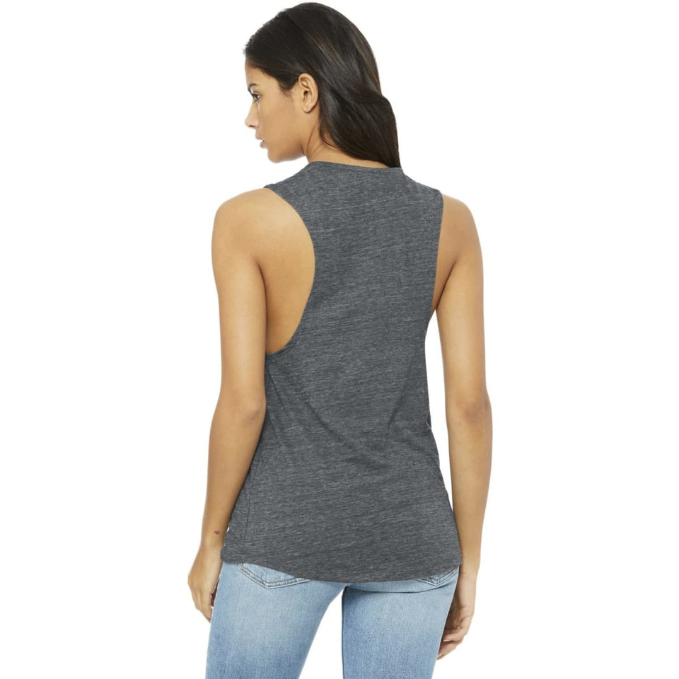 BELLA+CANVAS  Women's Flowy Scoop Muscle Tank