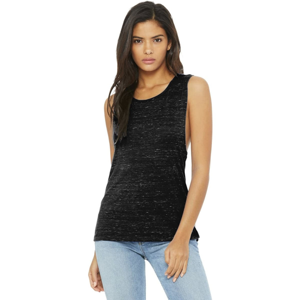 BELLA+CANVAS  Women's Flowy Scoop Muscle Tank