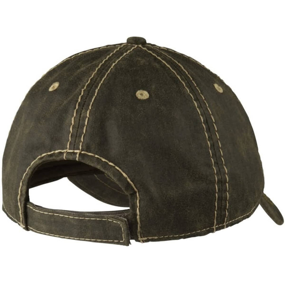 Port Authority Pigment Print Distressed Cap