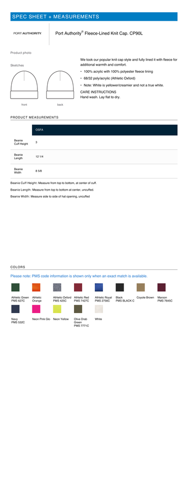 size guide