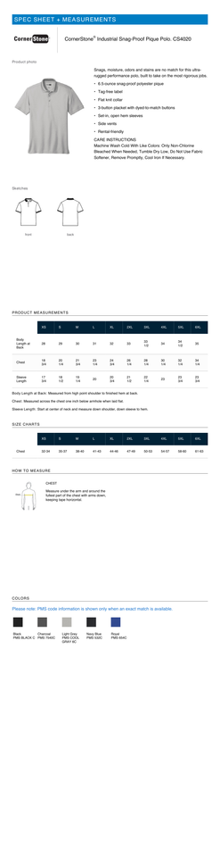 size guide
