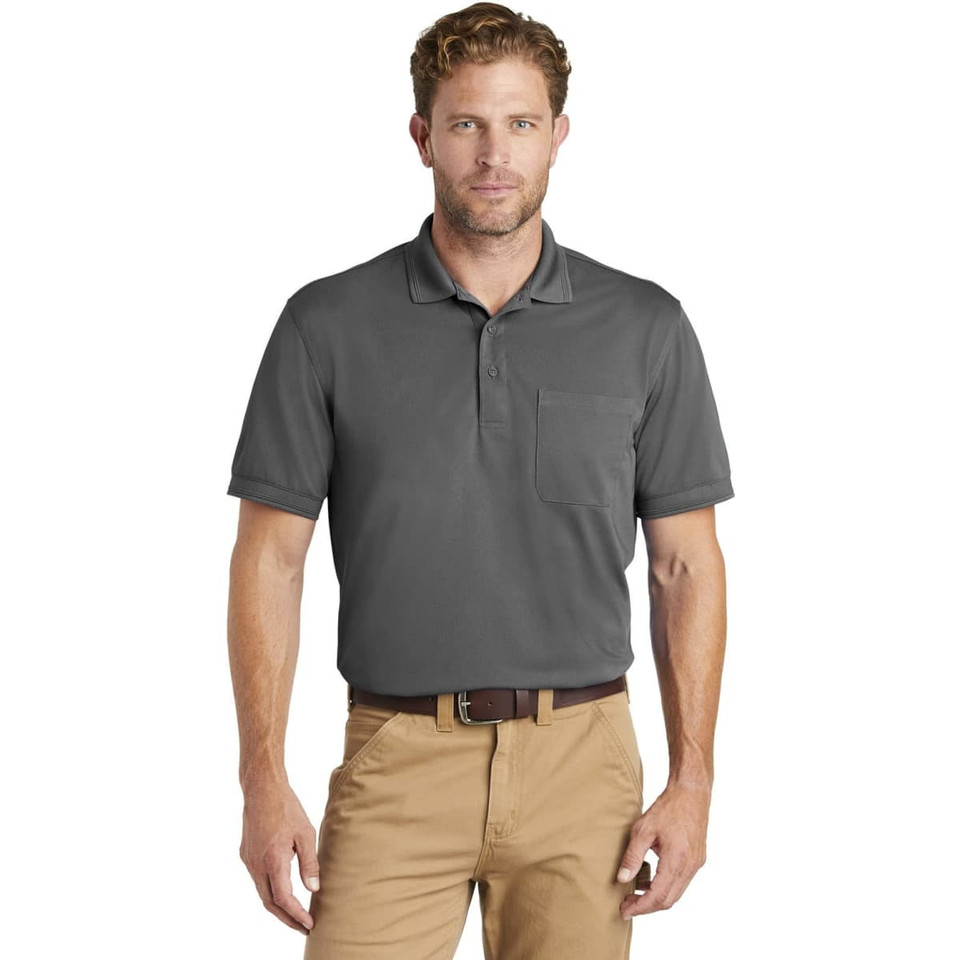 CornerStone  Industrial Snag-Proof Pique Pocket Polo