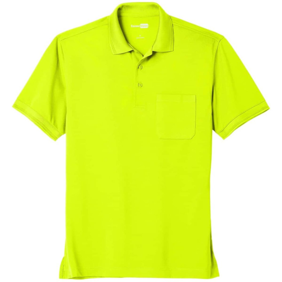 CornerStone  Industrial Snag-Proof Pique Pocket Polo