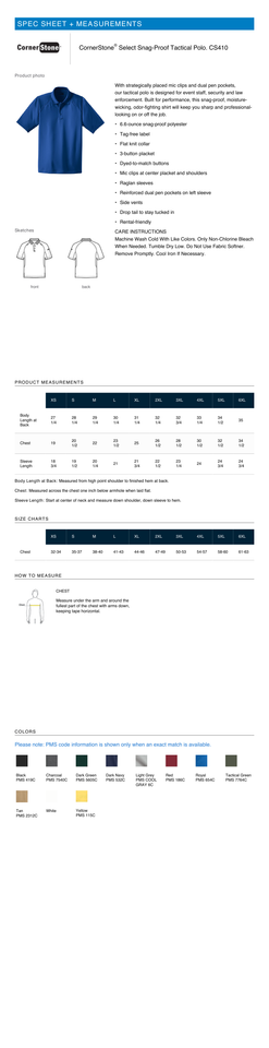 size guide