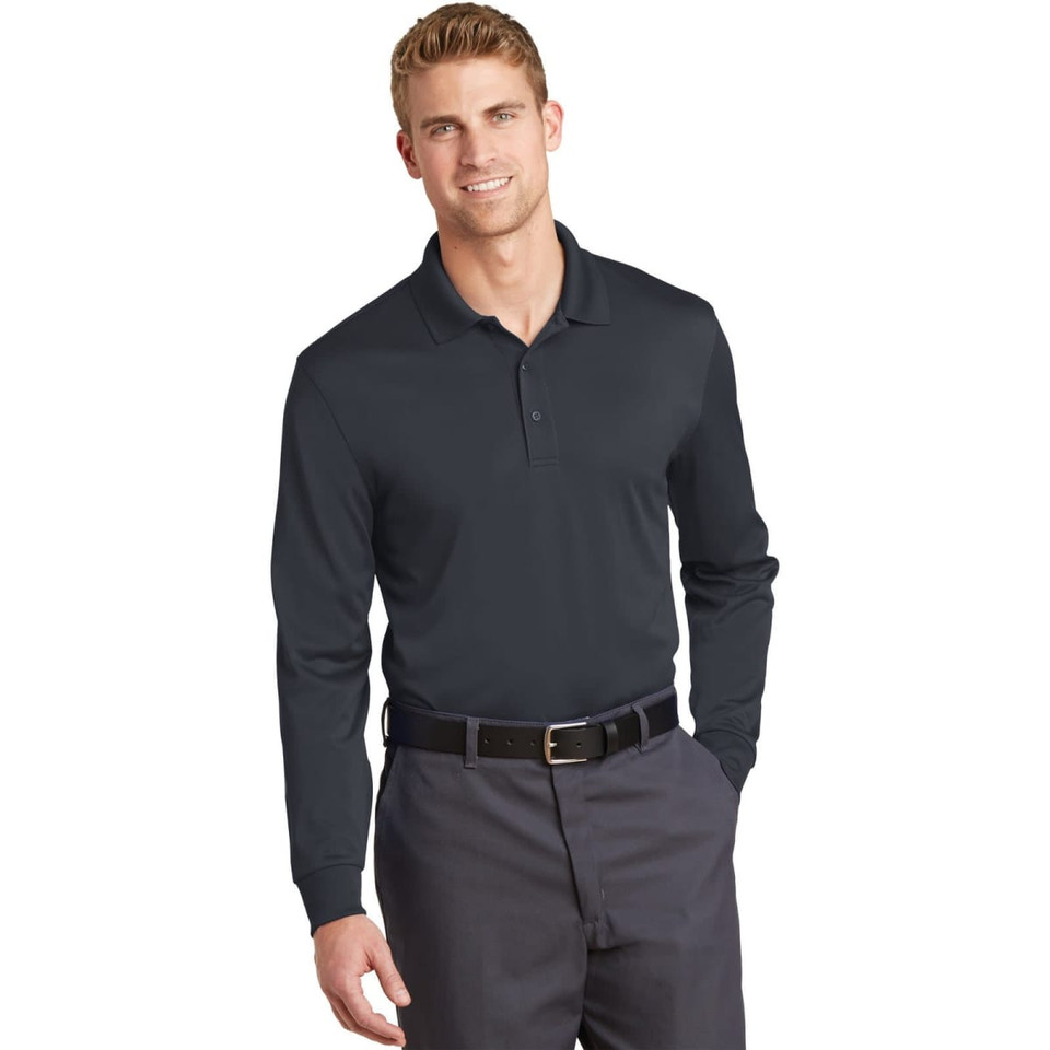 CornerStone Select Snag-Proof Long Sleeve Polo
