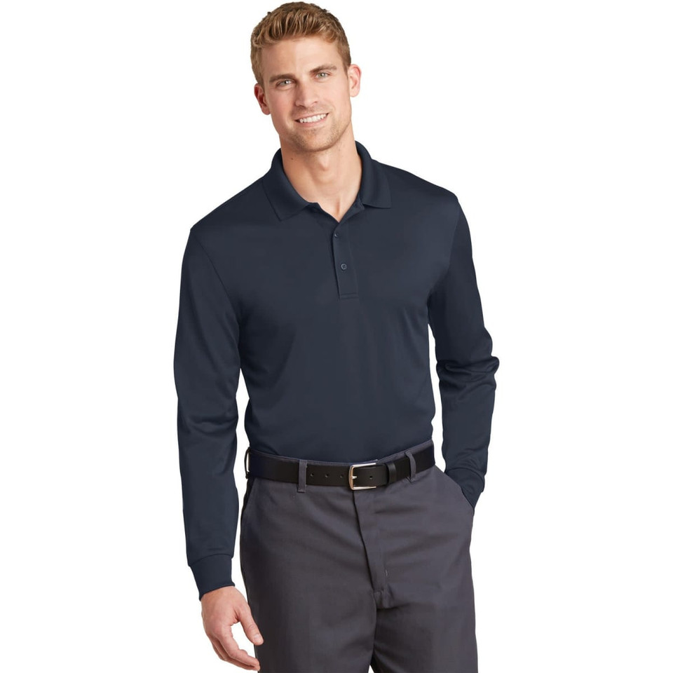 CornerStone Select Snag-Proof Long Sleeve Polo
