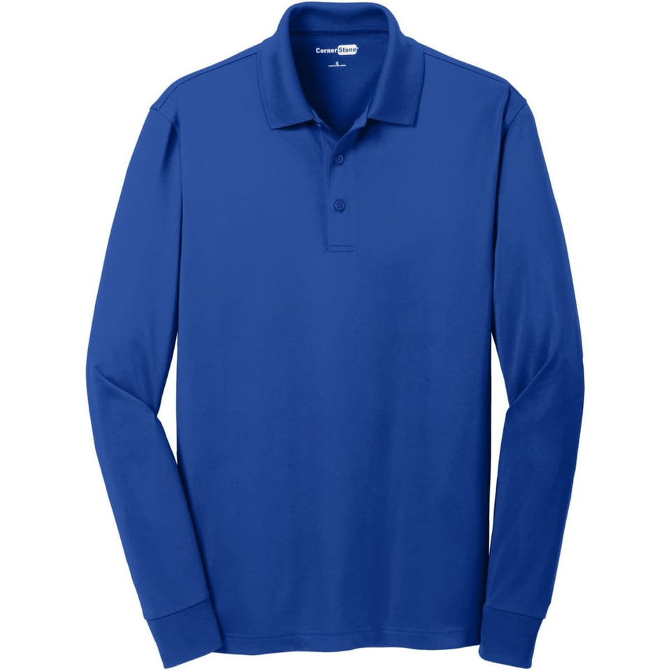 CornerStone Select Snag-Proof Long Sleeve Polo